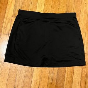 Black Golf Skort